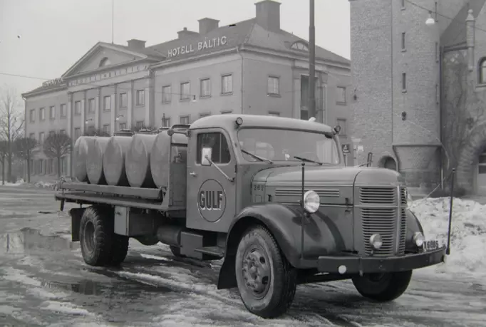 Ateljé J-Berg Gävle Fotograf Evert ”J-Berg” Jäderberg Motiv: Baltic lastbil 58